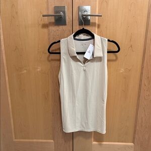 Baleaf Women’s sleeveless golf shirt with Collar NWT spf 50
